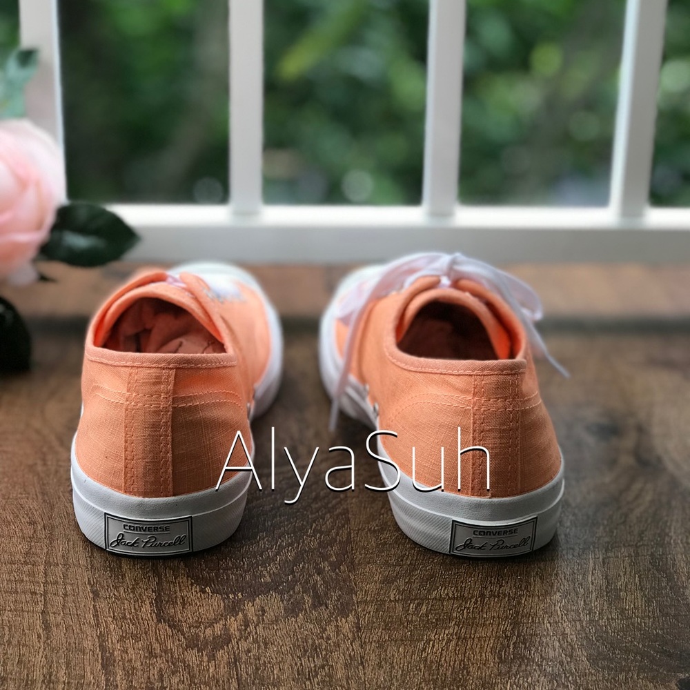 NWT Converse JP Open Textile Orange🍊Fog W AUTHENT - Picture 5 of 8